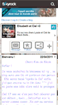 Mobile Screenshot of elisabeth-ciel.skyrock.com
