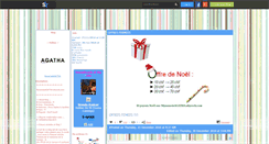 Desktop Screenshot of mynameisagatha.skyrock.com