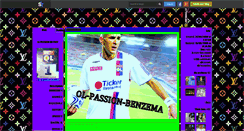 Desktop Screenshot of ol-passion-benzema.skyrock.com