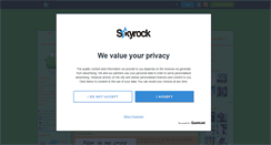 Desktop Screenshot of justynek.skyrock.com