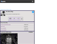 Tablet Screenshot of alina-officiel.skyrock.com