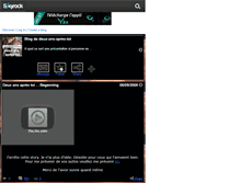 Tablet Screenshot of deux-ans-apres-toi.skyrock.com