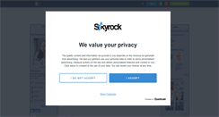 Desktop Screenshot of prissou06.skyrock.com