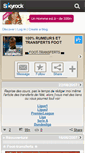 Mobile Screenshot of foot-transferts.skyrock.com