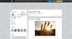 Desktop Screenshot of daphne2013.skyrock.com
