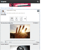 Tablet Screenshot of daphne2013.skyrock.com