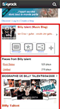 Mobile Screenshot of billy-talentmusic.skyrock.com