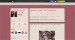 Desktop Screenshot of mademoizelle-algerienne.skyrock.com