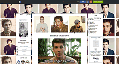 Desktop Screenshot of loganfan.skyrock.com