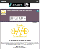 Tablet Screenshot of equipe-competition.skyrock.com