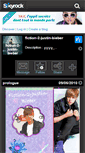 Mobile Screenshot of fiction-2-justin-bieber.skyrock.com