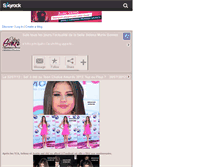 Tablet Screenshot of gomezseleena.skyrock.com