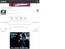 Tablet Screenshot of fic-jesse-mccartney.skyrock.com