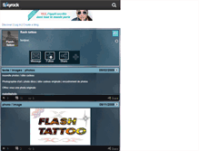 Tablet Screenshot of flash-tattoo.skyrock.com