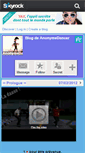 Mobile Screenshot of anonymedancer.skyrock.com