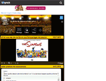 Tablet Screenshot of chez-homer-simpson.skyrock.com