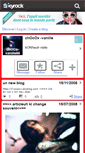 Mobile Screenshot of choco-vanille66.skyrock.com