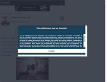 Tablet Screenshot of laurent-w0lf.skyrock.com