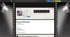 Desktop Screenshot of mlleelise63.skyrock.com