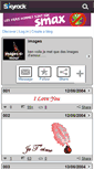 Mobile Screenshot of images-d-mour.skyrock.com