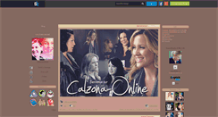 Desktop Screenshot of calzona-online.skyrock.com