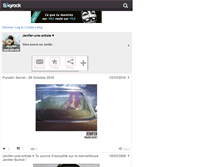 Tablet Screenshot of jenifer-une-artiste.skyrock.com