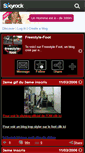 Mobile Screenshot of freestyle-foot.skyrock.com