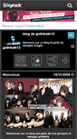 Mobile Screenshot of gothikath13.skyrock.com