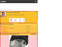 Tablet Screenshot of enriqueiglesias-sounds.skyrock.com