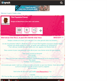 Tablet Screenshot of fillepopulairefrance.skyrock.com