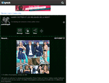 Tablet Screenshot of justharrypotter.skyrock.com