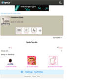 Tablet Screenshot of cake-diet.skyrock.com