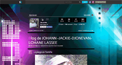 Desktop Screenshot of djonevan.skyrock.com