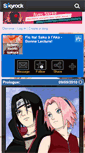 Mobile Screenshot of fiction-itachi-sakura.skyrock.com