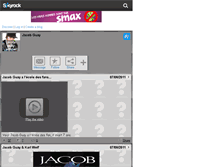 Tablet Screenshot of jacob-guay-officiel.skyrock.com