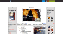 Desktop Screenshot of love-pompier-69.skyrock.com
