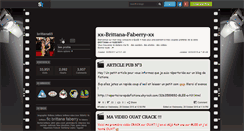 Desktop Screenshot of brittana65.skyrock.com