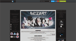 Desktop Screenshot of fictionmozart.skyrock.com