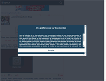 Tablet Screenshot of luciana13.skyrock.com