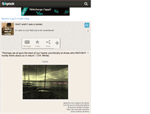 Tablet Screenshot of i-wish-i-was-a-comet.skyrock.com
