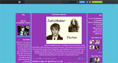 Desktop Screenshot of justiinbieber-fiiction.skyrock.com