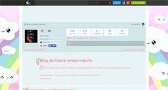 Desktop Screenshot of hinata-amour-naruto.skyrock.com