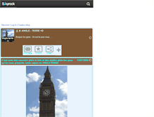 Tablet Screenshot of angle-terre-x.skyrock.com