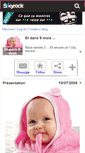 Mobile Screenshot of et-dans-9-mois.skyrock.com