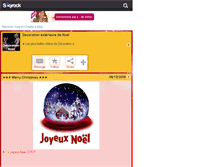 Tablet Screenshot of decoration-noel.skyrock.com
