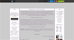 Desktop Screenshot of loracle-de-lamour.skyrock.com