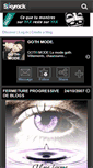 Mobile Screenshot of goth-mode.skyrock.com