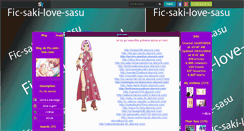 Desktop Screenshot of fic-saki-love-sasu.skyrock.com