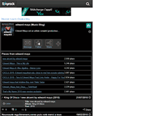 Tablet Screenshot of edward-maya02.skyrock.com