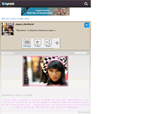 Tablet Screenshot of japan-life-world.skyrock.com